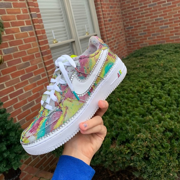 HydroDip Bedazzled Air Force 1 - Picture 2 of 2